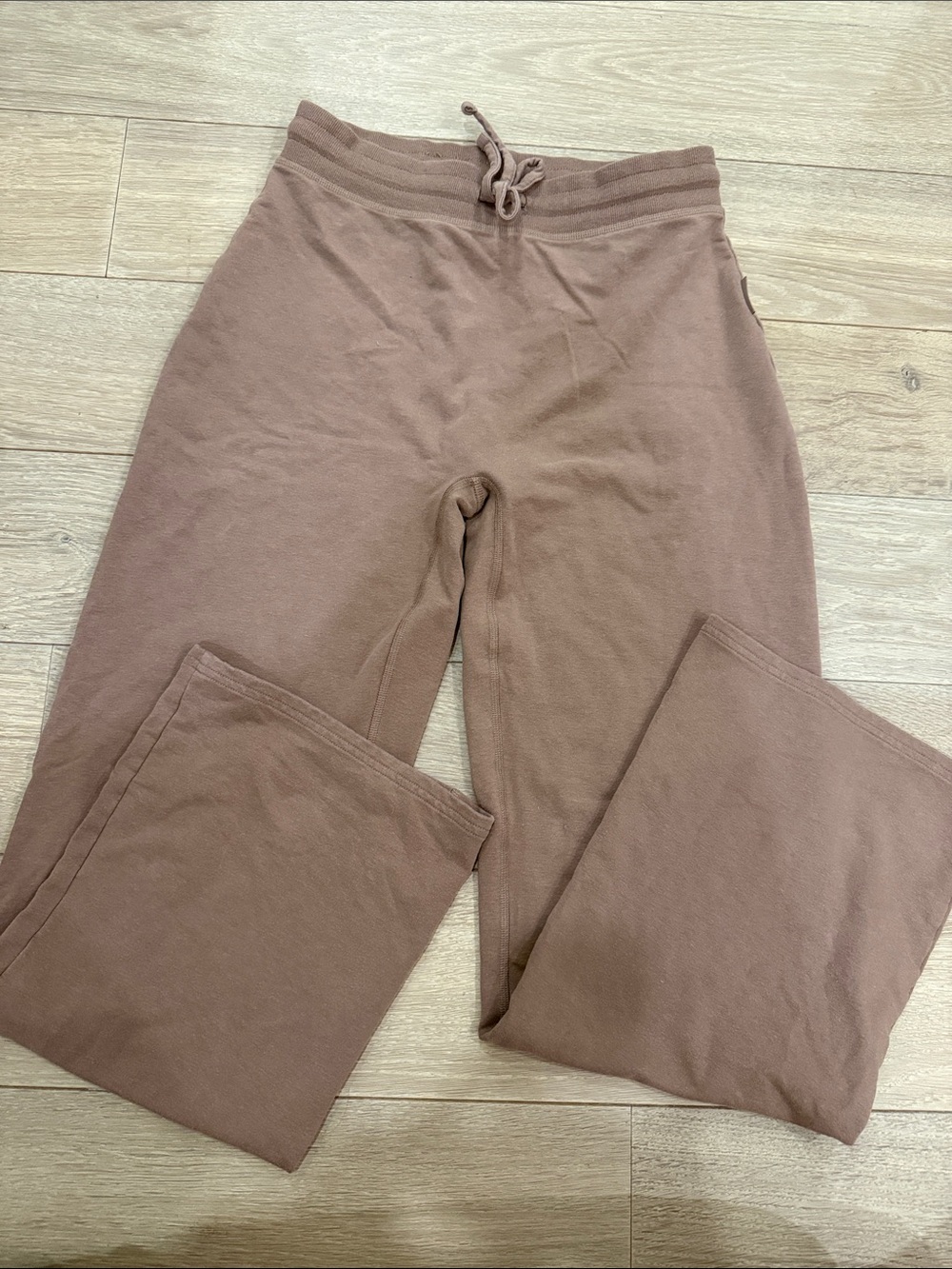 Adanola Modal Straight Leg Pants - Dusty Brown - Picture 5 of 6